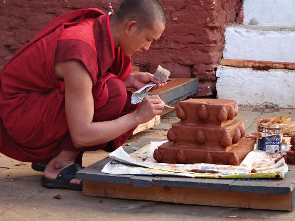Punakha Dzong Man