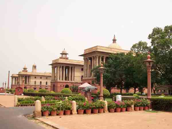 Rashtrapati Bhawan Scenery
