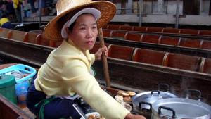 Damnoen saduak Floating Market Sight
