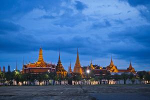 Royal Grand Palace At Night