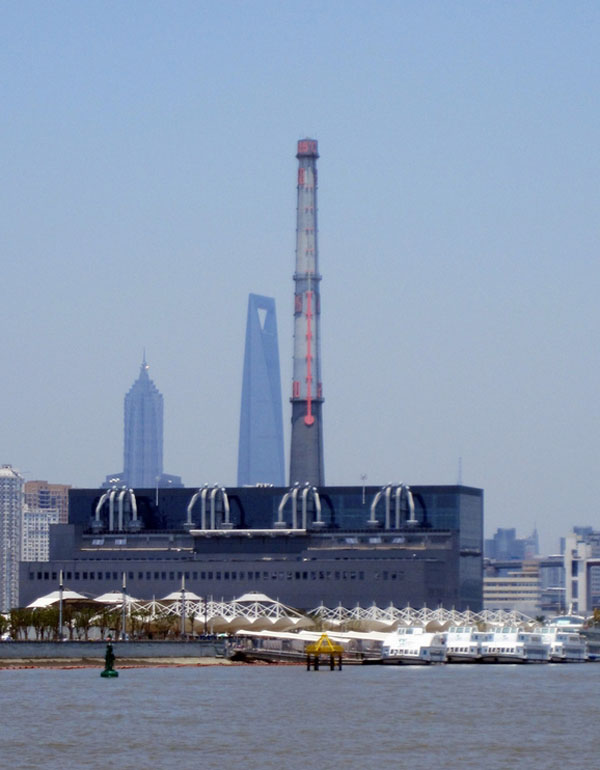 Shanghai Art Museum Distant View