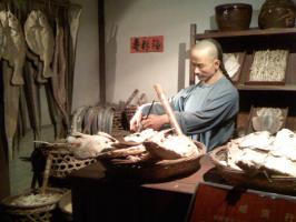 Shanghai History Museum Wax Statue