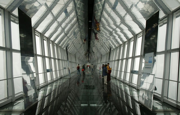 Shanghai World Financial Center Corridor