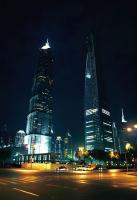 Shanghai World Financial Center Night View