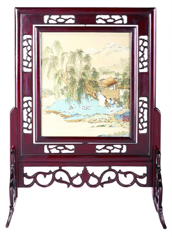 Suzhou Embroidery Research Institute Manufactured 
