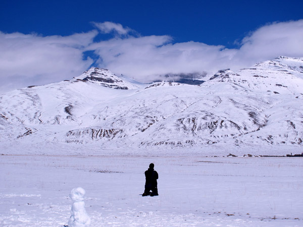 Gangriboche Mountain Snow
