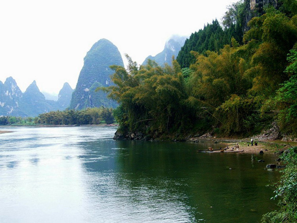 A Corner of Li River