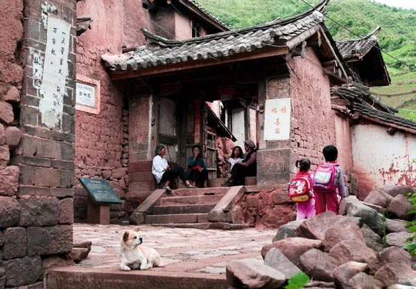 Nuodeng Bai Village Landscape