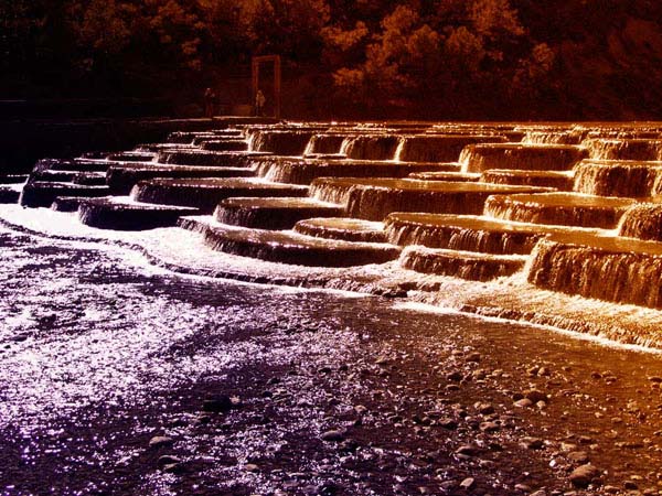 White Water River Scene