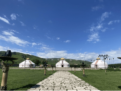 Wusun culture Golden Summit Tent